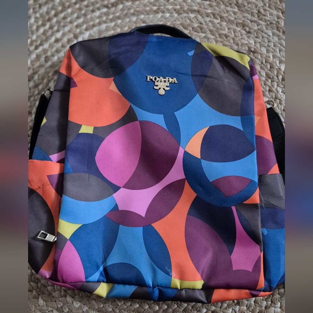 POABA Anti Theftl Geometric Backpack